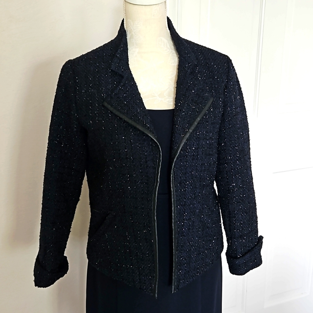 Channel tweed style formal jacket.